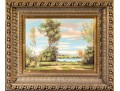 Signed Oil On Canvas Painting, Landscape