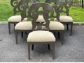 Set Of Six Stanley Wayfarer Style Dining Chairs