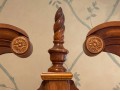Stunning American Drew Cherry Chippendale Style Media Armoire