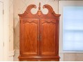 Stunning American Drew Cherry Chippendale Style Media Armoire