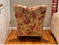 Victorian Chic Floral Upholstered Accent Lounge Chair