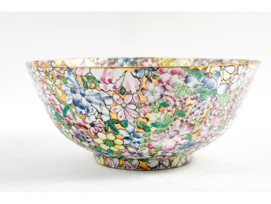 ACF Japan Floral Pottery Bowl