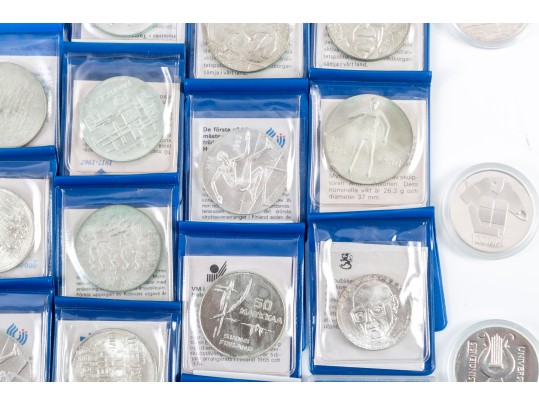 Finnish Mint Commemorative Coins (Contains 0.500 Silver)