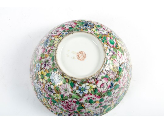 ACF Japan Floral Pottery Bowl