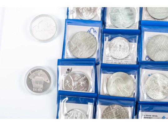 Finnish Mint Commemorative Coins (Contains 0.500 Silver)