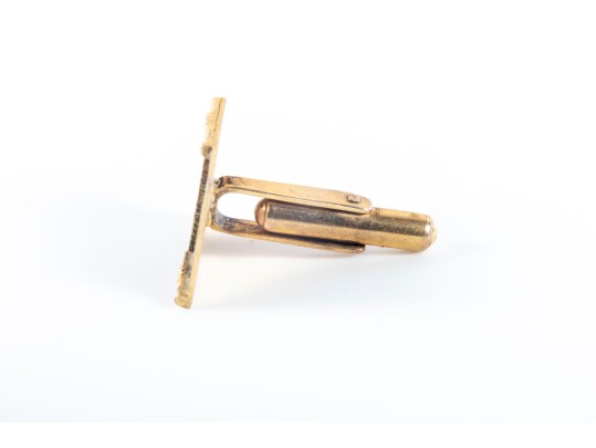 14K Gold Asian Cufflinks