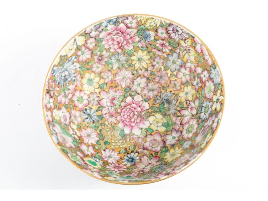 ACF Japan Floral Pottery Bowl