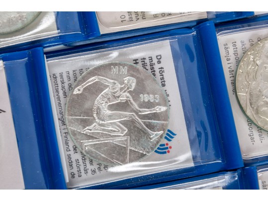 Finnish Mint Commemorative Coins (Contains 0.500 Silver)