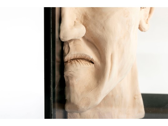 Slip Clay Cutaway Head Sculpture