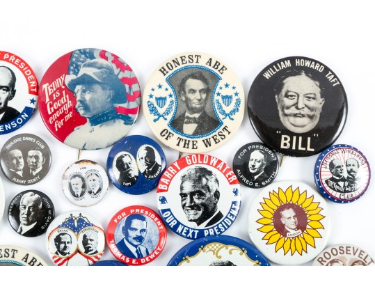 Vintage Presidential & Election Pins
