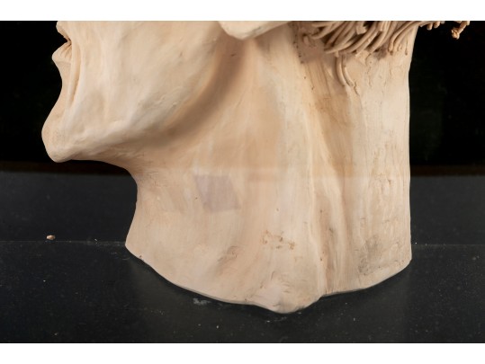 Slip Clay Cutaway Head Sculpture