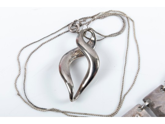 Sterling Silver Jewelry Lot (4 Pieces)