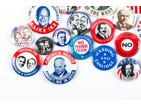 Vintage Presidential & Election Pins