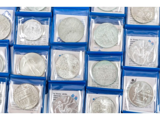 Finnish Mint Commemorative Coins (Contains 0.500 Silver)