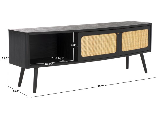 Cielle 2 Door Media Stand