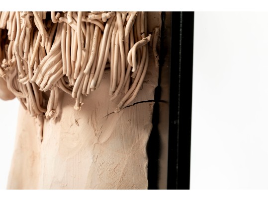 Slip Clay Cutaway Head Sculpture