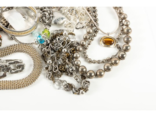 Silvertone Fashion Jewelry