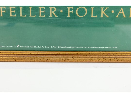 Abby Aldrich Rockefeller Folk Art Museum Exhibit Poster