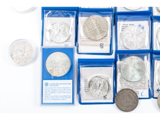 Finnish Mint Commemorative Coins (Contains 0.500 Silver)