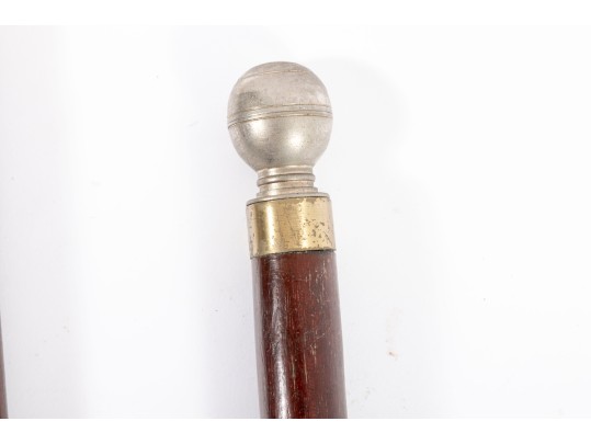 Three Vintage Wood Canes