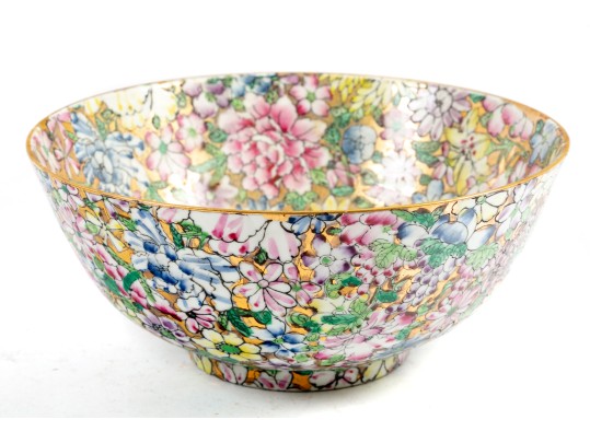 ACF Japan Floral Pottery Bowl