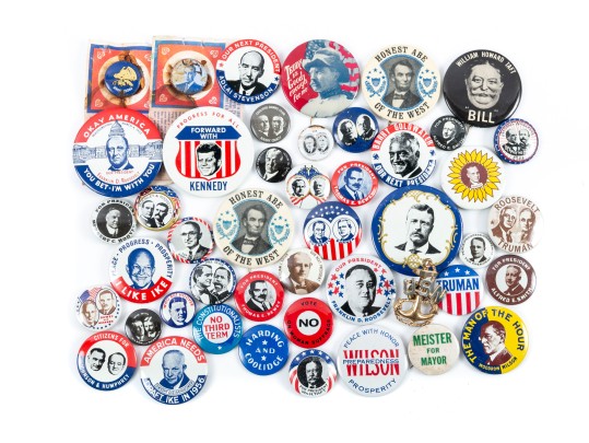 Vintage Presidential & Election Pins