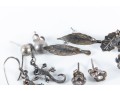 Fun Figural Sterling Silver Earrings