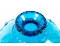 Vintage 1950's Westmoreland Blue Glass Ring & Petal Bowl