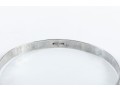 Three Incised Sterling Silver Bracelets 