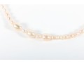 Elegant Warm-White Cultured Pearl Wrap Necklace