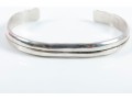 Three Incised Sterling Silver Bracelets 