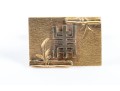 14K Gold Asian Cufflinks