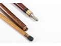 Three Vintage Wood Canes