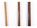 Three Vintage Wood Canes