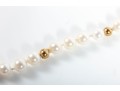 Knotted Cultured Pearl Necklaces, One On A 14k Yellow Gold Clasp
