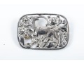 Six Sterling Silver Brooch Pins