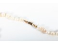 Knotted Cultured Pearl Necklaces, One On A 14k Yellow Gold Clasp