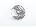 Six Sterling Silver Brooch Pins