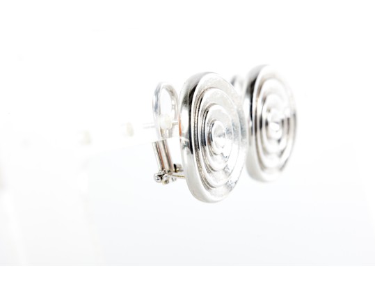 Vintage Chimento Clip-On Earrings