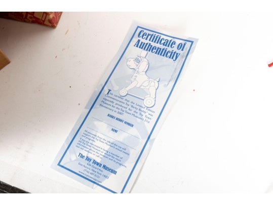 Vintage Fisher Price Space Blazer & Toy Town Toys