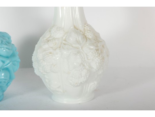 Pair Of Vintage Imperial Glass Vases