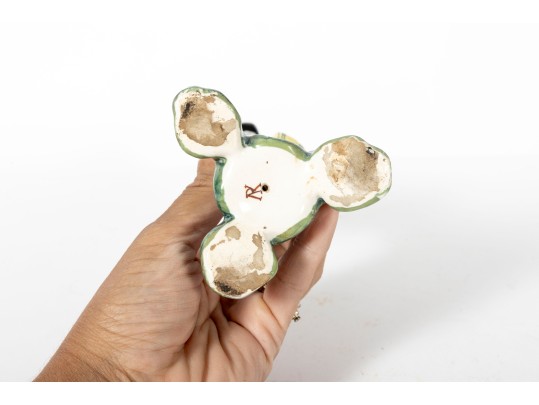 Hand-Painted Vintage Delftware Porcelain Figurine