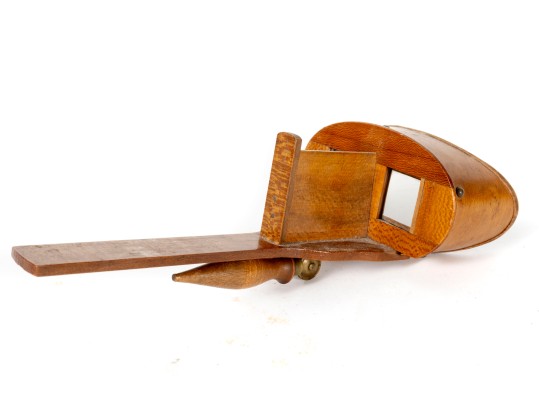 Antique Wooden Stereoscope Viewer