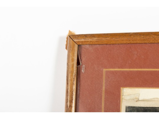 Michael Eizemann (Israel, B. 1934) Framed Lithograph Print