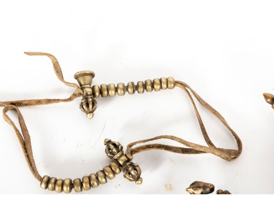 Tibetan Dorje Vajra Pestles & Phurba Dagger