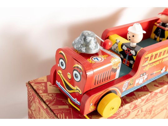 Vintage Fisher Price Space Blazer & Toy Town Toys