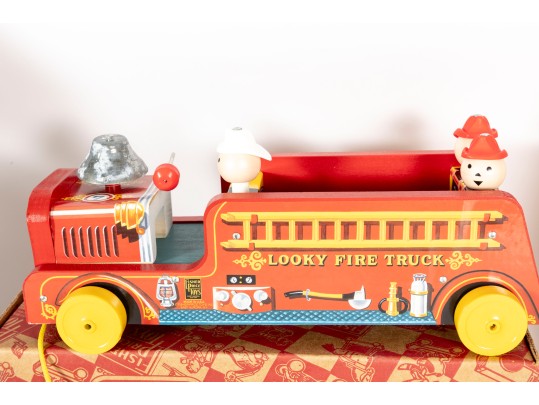 Vintage Fisher Price Space Blazer & Toy Town Toys