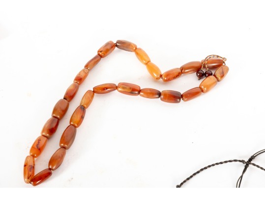 Tibetan Carnelian/Agate Necklaces & Bracelets