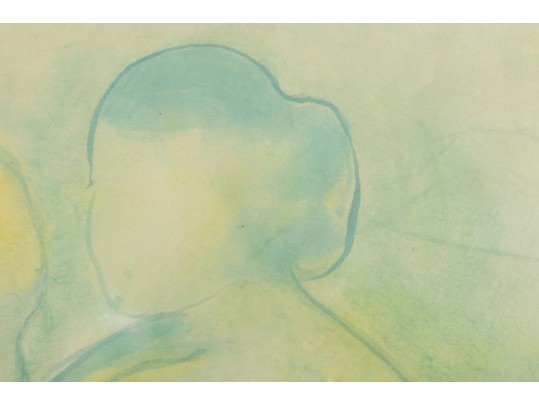 Jean Olds (American, 1917 – 2001) Untitled Watercolor Nudes