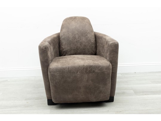 Fully Upholstered Aviator Style Chair By Opulence Home